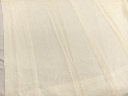 平和屋着物■長襦袢　無双仕立て　草花地紋　正絹　逸品　BAAX2996hv