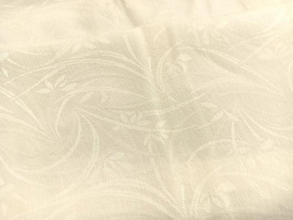 平和屋着物■長襦袢　無双仕立て　草花地紋　正絹　逸品　BAAX2996hv