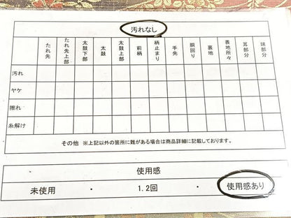 平和屋着物◎両面　六通柄袋帯　切嵌草花文　金銀糸　正絹　逸品　BAAX3009yc