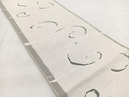 平和屋着物◎六通柄　本袋帯　大島好み　流水文　正絹　逸品　BAAX3036yc