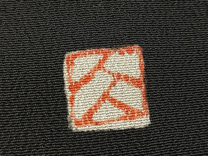 平和屋着物■豪華黒留袖　作家物　刺繍　流水御所車花文　暈し染め　金彩　正絹　逸品　BAAX3141yc