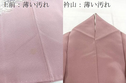 平和屋着物■色留訪問着　樹林文　暈し染め　反端付き　正絹　逸品　BAAX3153yc
