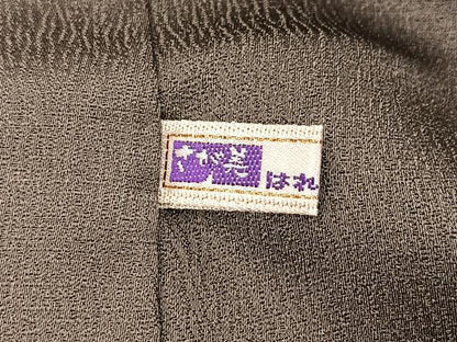 平和屋着物■訪問着　飛鶴立波文　暈し染め　金銀彩　さが美扱い　正絹　逸品　未使用　BAAX3160yc