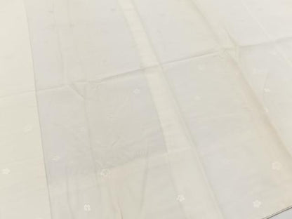 平和屋着物■長襦袢　無双仕立て　舞梅文　正絹　逸品　BAAX3164yc