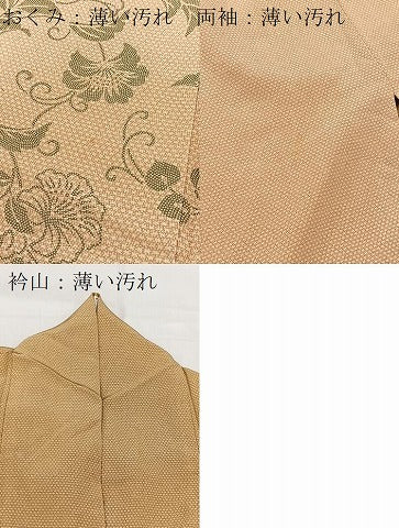 平和屋着物■訪問着 花蝶文 正絹 逸品 BAAX3171yc
