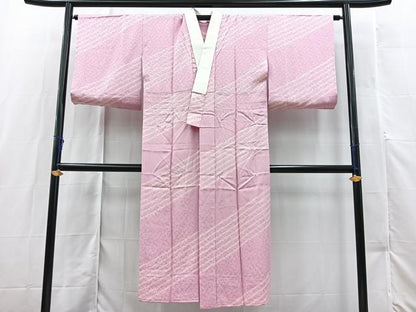 平和屋着物■長襦袢 無双仕立て 絞り 桜尽くし 正絹 逸品 BAAX3210yc