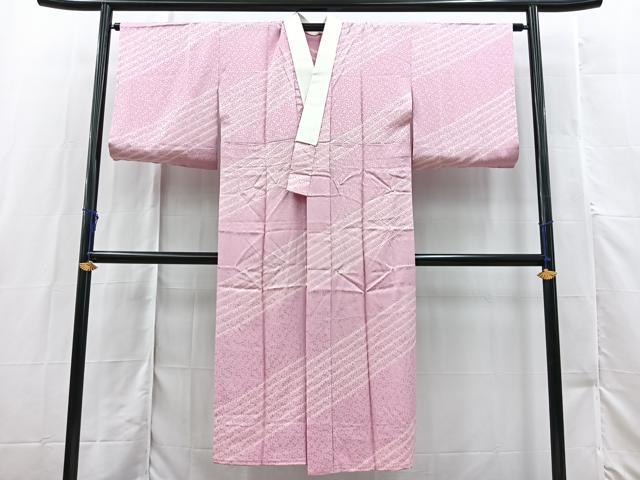 平和屋着物■長襦袢 無双仕立て 絞り 桜尽くし 正絹 逸品 BAAX3210yc