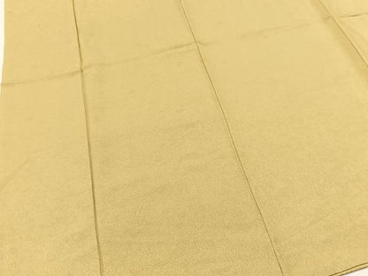 平和屋着物■上質な色無地　草花地紋　木蘭色　正絹　逸品　BAAX3212yc