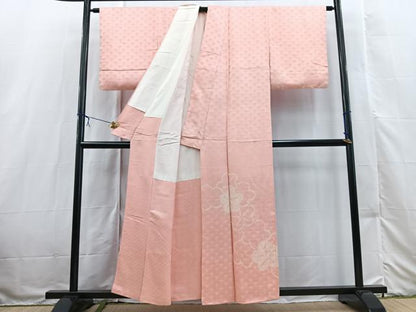 平和屋着物■訪問着　絞り　梅　正絹　逸品　BAAX3224yc