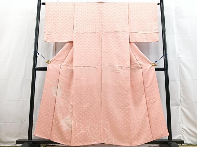 平和屋着物■訪問着　絞り　梅　正絹　逸品　BAAX3224yc