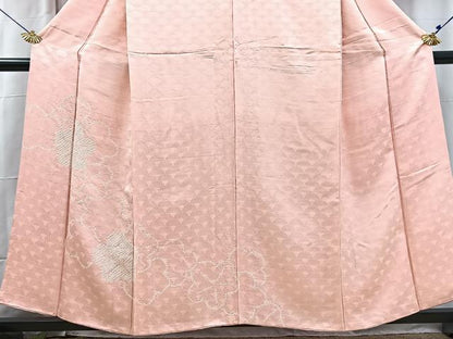 平和屋着物■訪問着　絞り　梅　正絹　逸品　BAAX3224yc