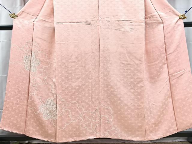 平和屋着物■訪問着　絞り　梅　正絹　逸品　BAAX3224yc