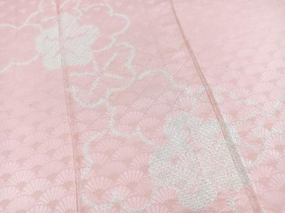 平和屋着物■訪問着　絞り　梅　正絹　逸品　BAAX3224yc