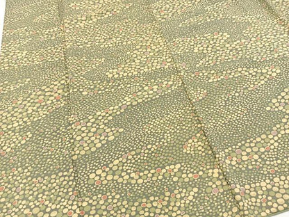 平和屋着物■上質な小紋　あられ文　正絹　逸品　BAAX3232yc