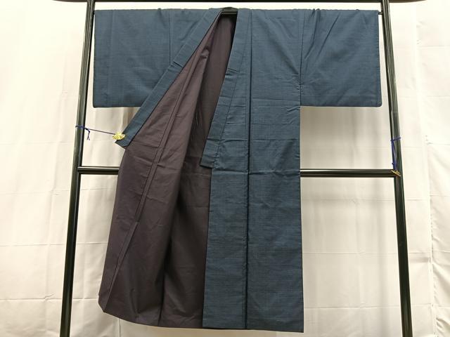 平和屋着物■男性　本場大島紬　100亀甲　総詰め　正絹　逸品　BAAX3240yc