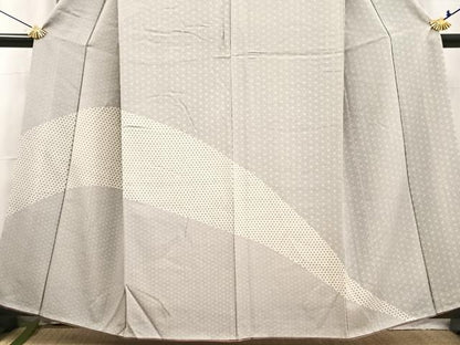 平和屋着物■訪問着 麻の葉文様 正絹 逸品 BAAX3328yc
