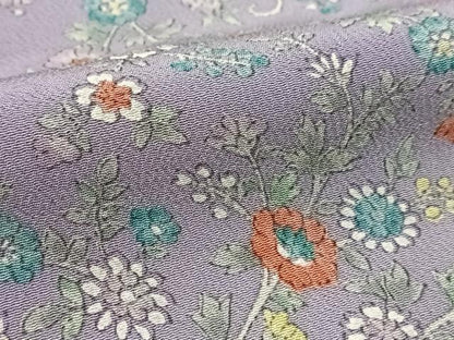 平和屋着物■上質な小紋 草花文 暈し染め 三越扱い 正絹 逸品 BAAX3330yc