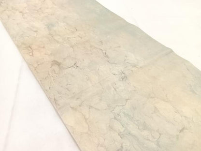 平和屋着物◎つけ帯　墨流し文様　金銀彩　正絹　逸品　BAAX3390yc