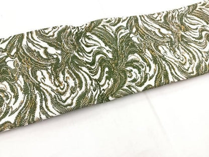 平和屋着物◎つけ帯 抽象文 金糸 BAAX3393yc