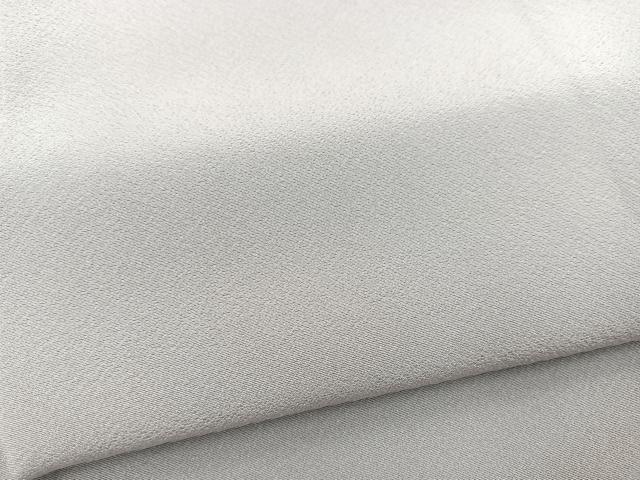 平和屋着物●上質な色無地　桔梗鼠色　正絹　逸品　未使用　BAAX3500yc