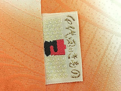 平和屋着物■豪華振袖　駒刺繍　絞り　御所車扇面花文　金彩　正絹　逸品　BAAX3531yc
