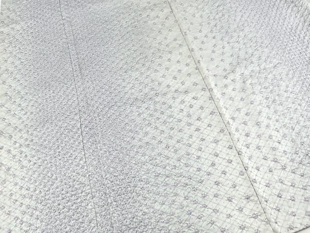 平和屋着物■上質な小紋　総絞り　霞文　正絹　逸品　BAAX3569yc