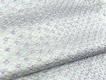 平和屋着物■上質な小紋　総絞り　霞文　正絹　逸品　BAAX3569yc
