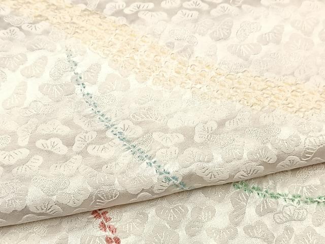 平和屋着物■上質な小紋　絞り　曲線文　正絹　逸品　BAAX3586yc
