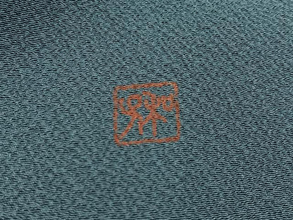 平和屋着物■上質な色無地　作家物　褐返色　正絹　逸品　BAAX3600yc