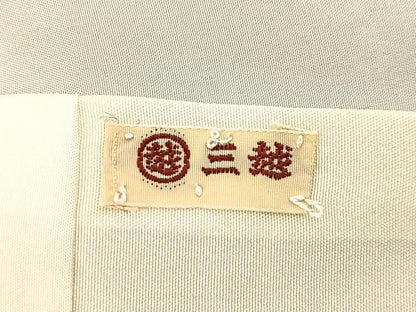 平和屋着物■訪問着　草花文　暈し染め　金彩　三越扱い　正絹　逸品　BAAX3609yc