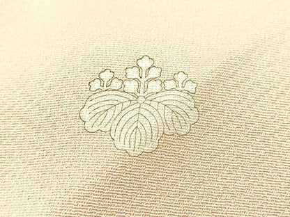 平和屋着物■豪華色留袖　駒刺繍　飛鶴地紙松文　金彩　正絹　逸品　BAAX3615yc
