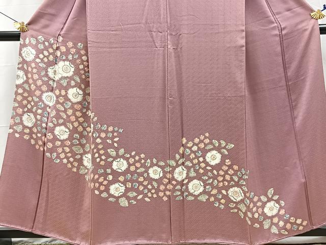 平和屋着物■訪問着　辻が花　正絹　逸品　BAAX3639yc