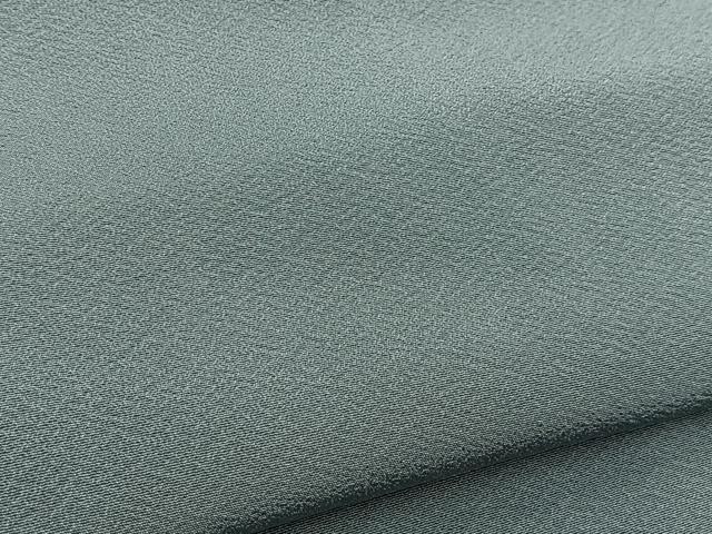 平和屋着物■上質な色無地　御召御納戸色　やまと誂製　正絹　逸品　BAAX3651yc