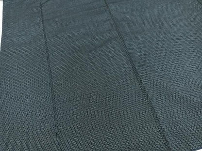 平和屋着物■男性　本場大島紬　アンサンブル　80亀甲　総詰め　正絹　逸品　BAAX3675yc