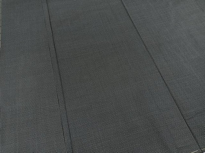 平和屋着物■男性　本場大島紬　アンサンブル　長羽織　80亀甲　総詰め　正絹　逸品　BAAX3679yc