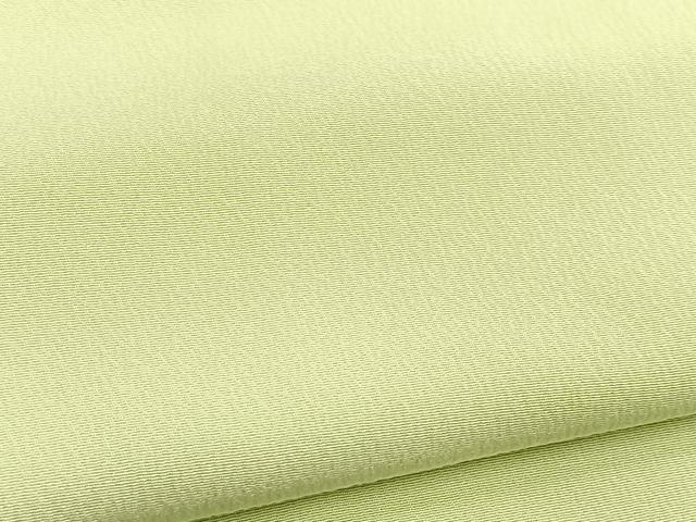 平和屋着物■上質な色無地　若芽色　正絹　逸品　BAAX3696yc