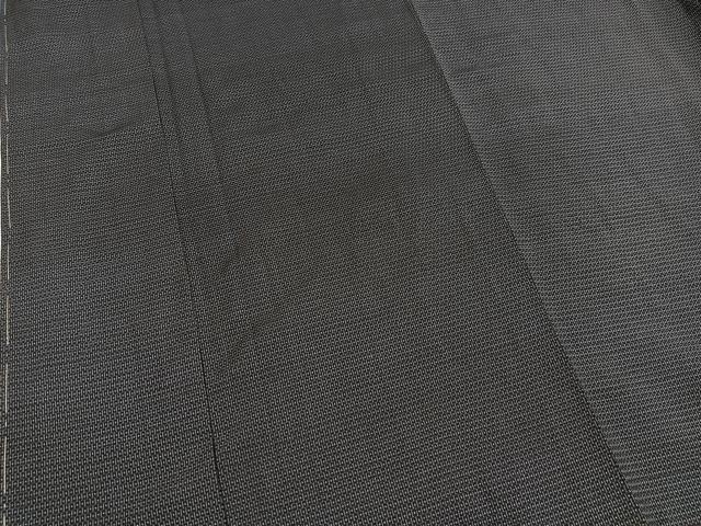 平和屋着物●男性　本場大島紬　アンサンブル　長襦袢(袷)セット　100亀甲　羽裏：富士　キングサイズ　正絹　逸品　BAAX3705yc
