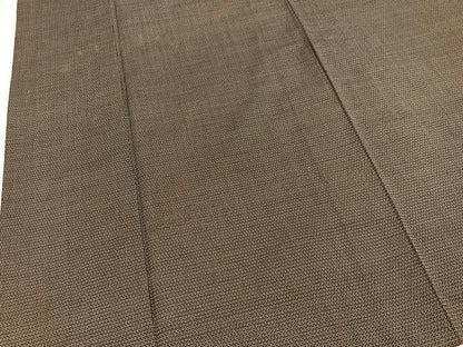 平和屋着物■男性　本場大島紬　アンサンブル　長羽織　120亀甲　総詰め　正絹　逸品　BAAX3706yc