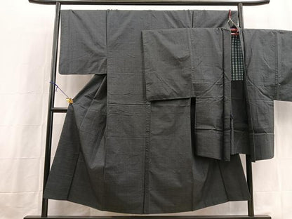 平和屋着物●男性　本場大島紬　アンサンブル　100亀甲　総詰め　正絹　逸品　BAAX3709yc