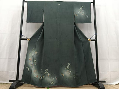 平和屋着物■訪問着　大名行列　暈し染め　正絹　逸品　BAAX3720yc
