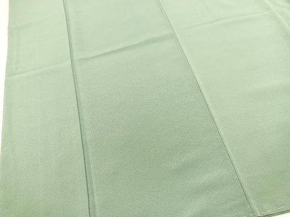 平和屋着物■上質な色無地　薄青色　正絹　逸品　未使用　BAAX3737yc
