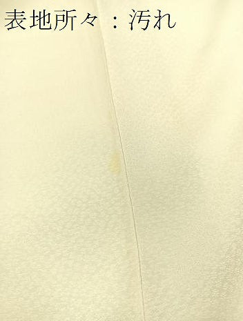 平和屋着物■訪問着　手描き　能　正絹　逸品　BAAX3741yc