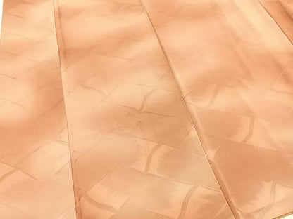 平和屋着物■上質な小紋　竹垣地紋　暈し染め　正絹　逸品　BAAX3802yc