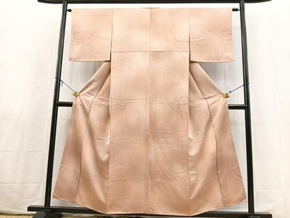 平和屋着物■上質な小紋　流水地紋　暈し染め　正絹　逸品　BAAX3803yc