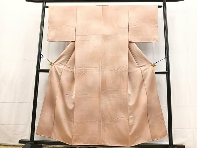 平和屋着物■上質な小紋　流水地紋　暈し染め　正絹　逸品　BAAX3803yc