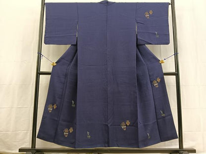 平和屋着物■訪問着　陶器文　正絹　逸品　BAAX3813yc