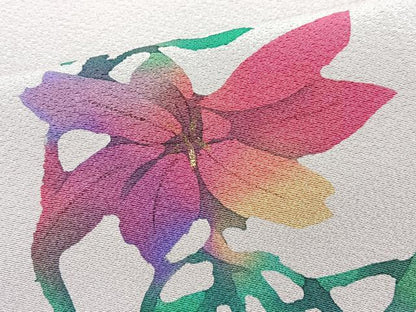 平和屋着物■色留訪問着　手描き　草花文　金彩　正絹　逸品　未使用　BAAX3818yc