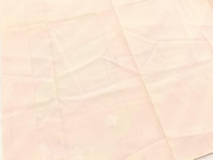 平和屋着物■長襦袢　袷　枝桜地紋　暈し染め　正絹　逸品　BAAX3830yc