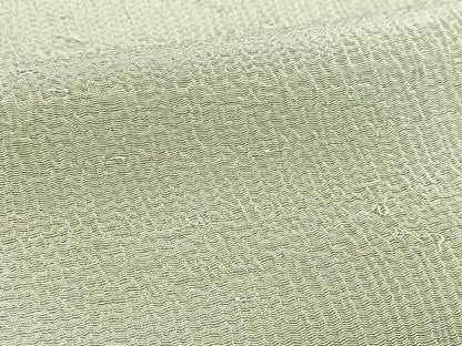 平和屋着物■上質な色無地　柳鼠色　正絹　逸品　BAAX3852yc