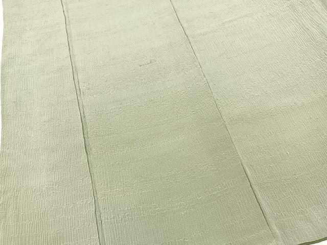 平和屋着物■上質な色無地　柳鼠色　正絹　逸品　BAAX3852yc